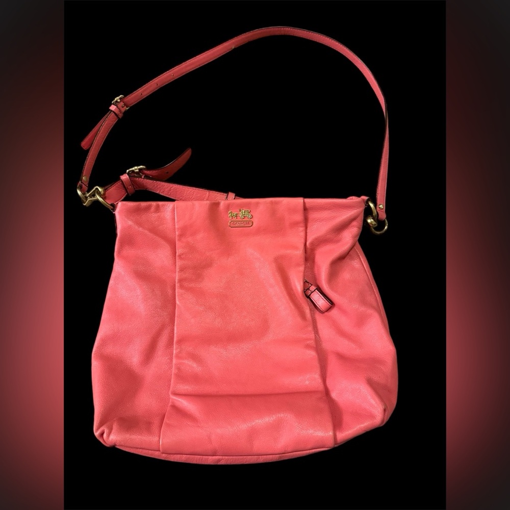 Low start Coach Coral Madison Isabell Hobo Bag
